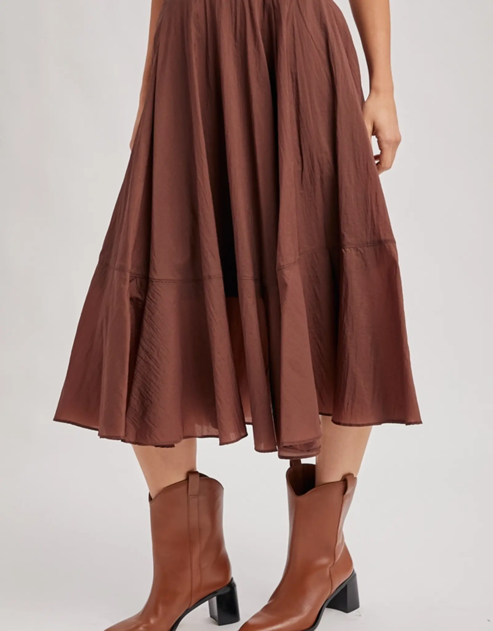 The Flounce Midi Skirt