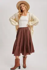 The Flounce Midi Skirt