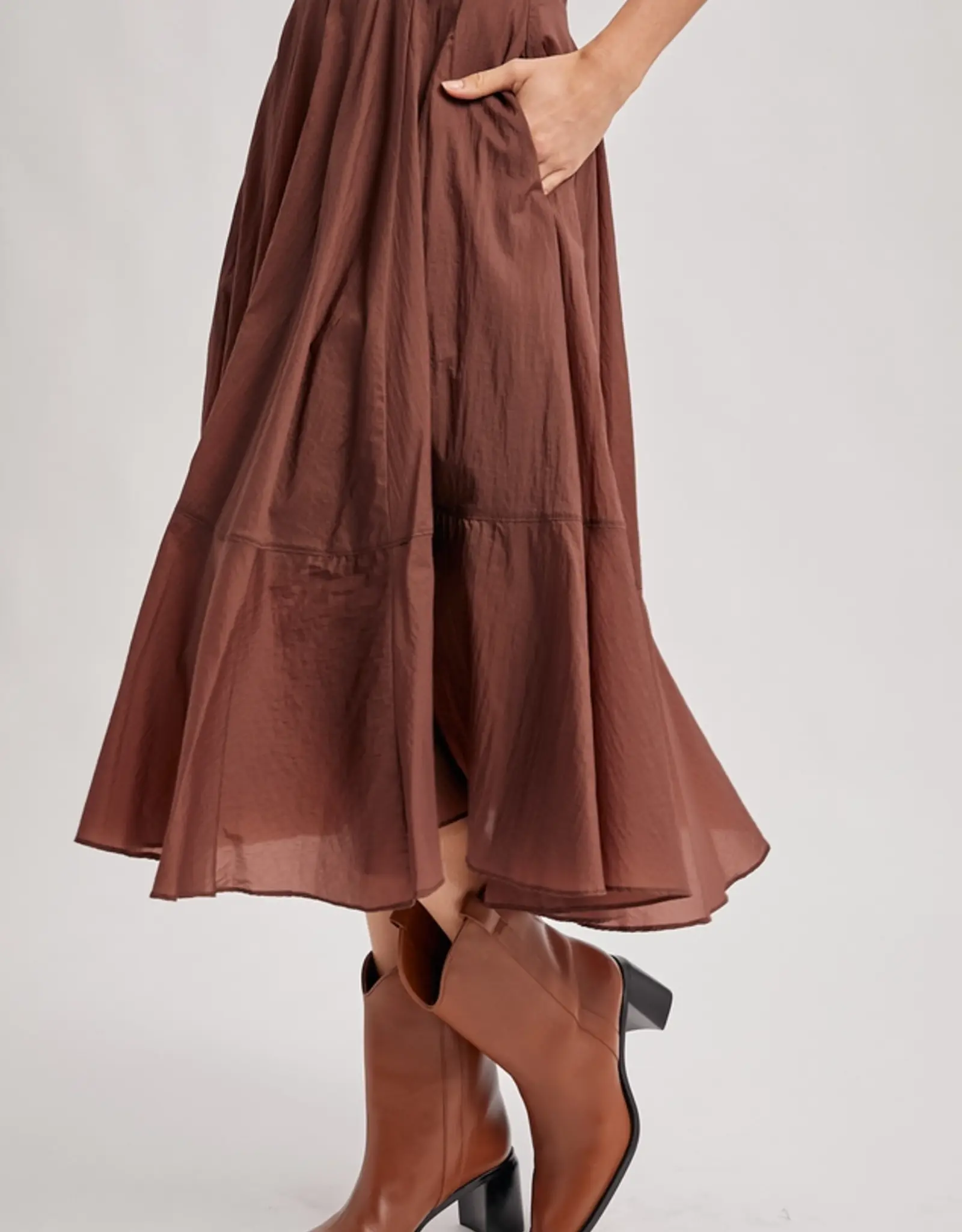 The Flounce Midi Skirt