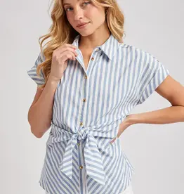 The Sam Striped Knot Top