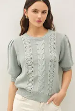 The Puff Sleeve Knit Top