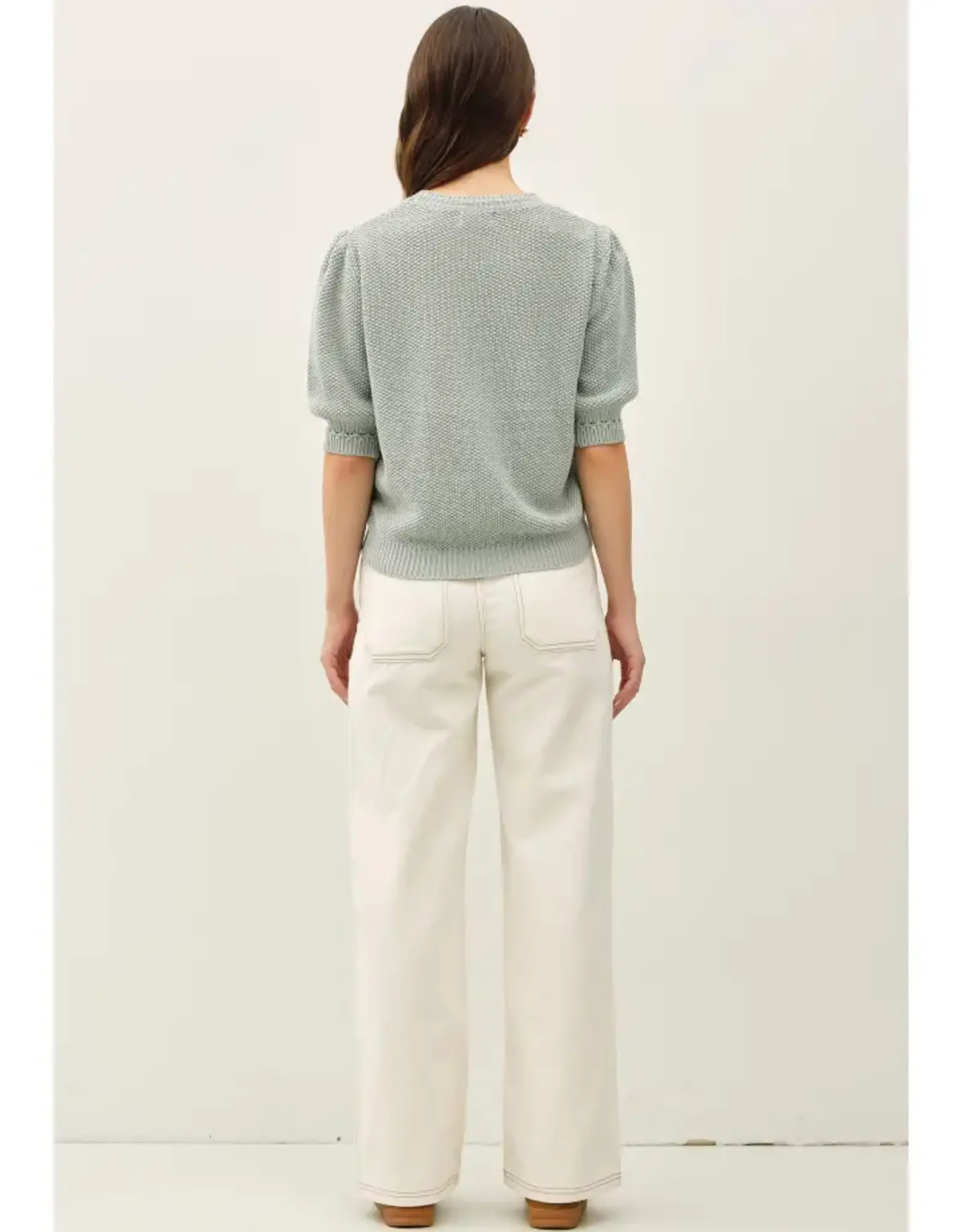 The Puff Sleeve Knit Top