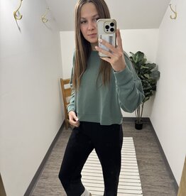 Mono B Laguna Drop Shoulder Sweatshirt