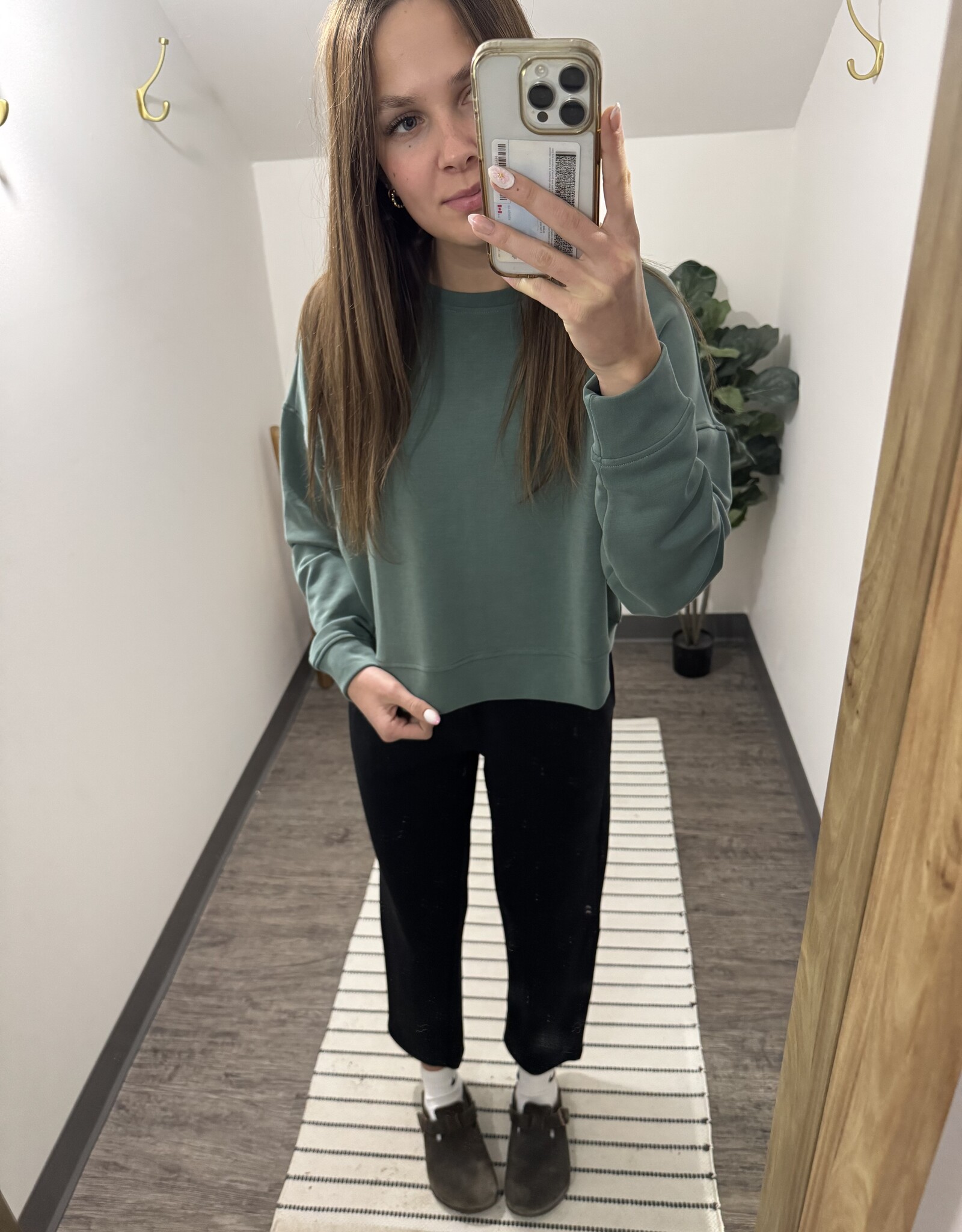 Mono B Laguna Drop Shoulder Sweatshirt