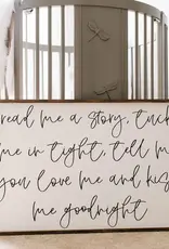 William Rae Designs Wood Sign, Read Me A Story