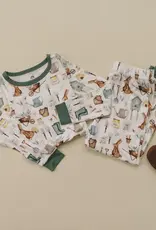 Little Joy Co. Cottontail Garden PJs, 2 Piece