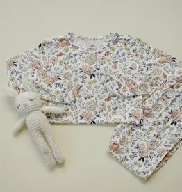 Little Joy Co. Pastel Petals PJs, 2 Piece