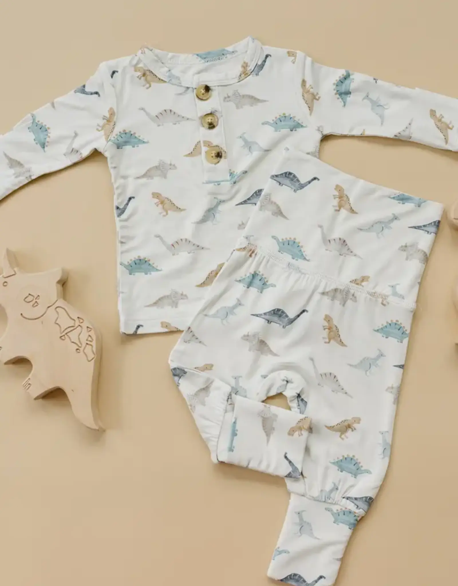 Little Joy Co. Snugglesaurus PJs, 2 Piece