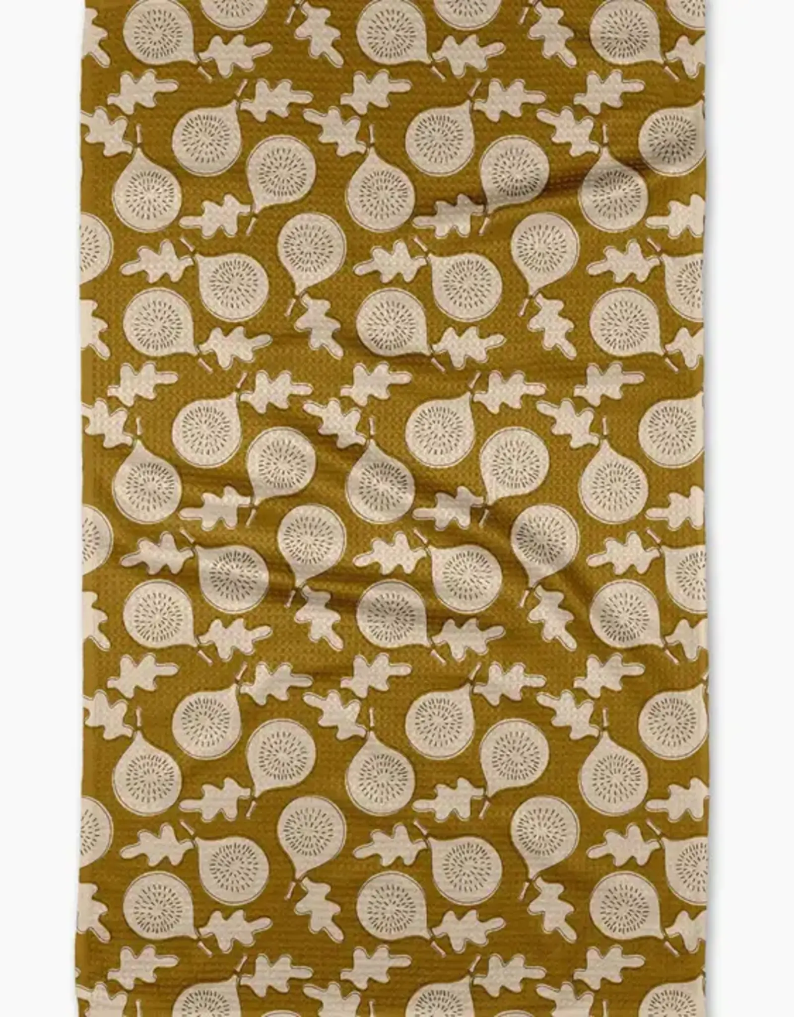 Geometry Tea Towel- Fig Toss