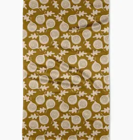 Geometry Tea Towel- Fig Toss