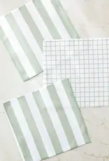 Geometry Dishcloth Set- Sweet Mint