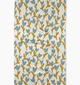 Geometry Tea Towel- Tulip Garden