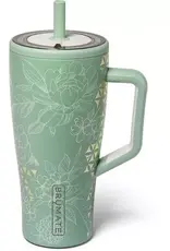 Brumate Era Straw Tumbler 30oz, Metallic Bloom