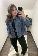 Mono B Boxy Denim Trucker Jacket