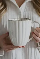 Sweet Water Decor Scalloped Figural Coffee Mug