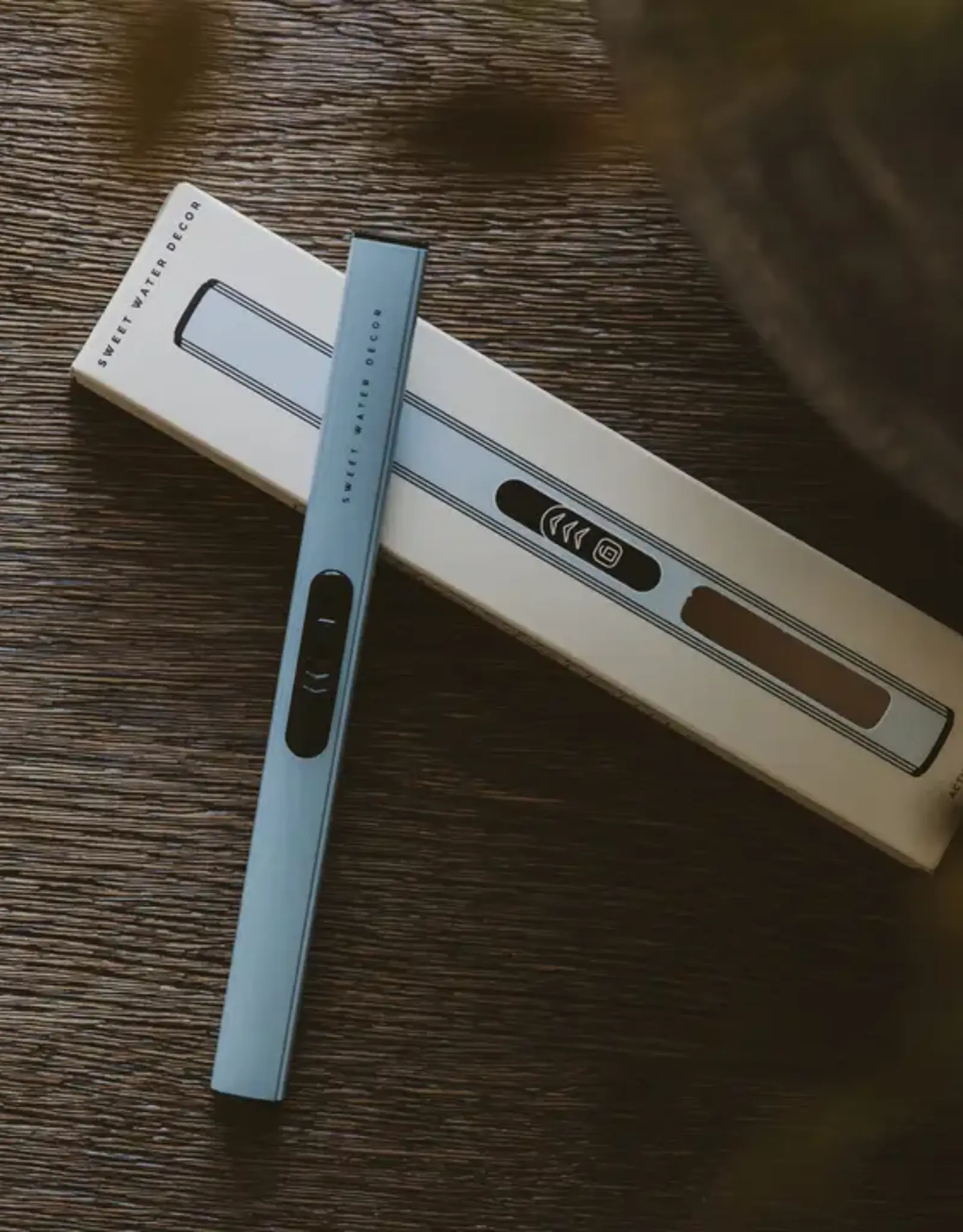Sweet Water Decor Rechargeable Electric Lighter, Light Blue