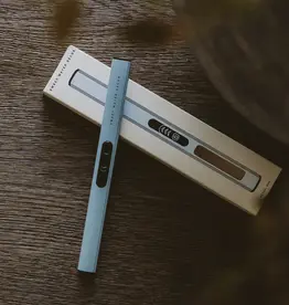 Sweet Water Decor Rechargeable Electric Lighter, Light Blue