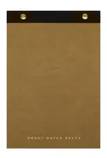 Sweet Water Decor Black & Gold Rivet Basic Notepad, Med