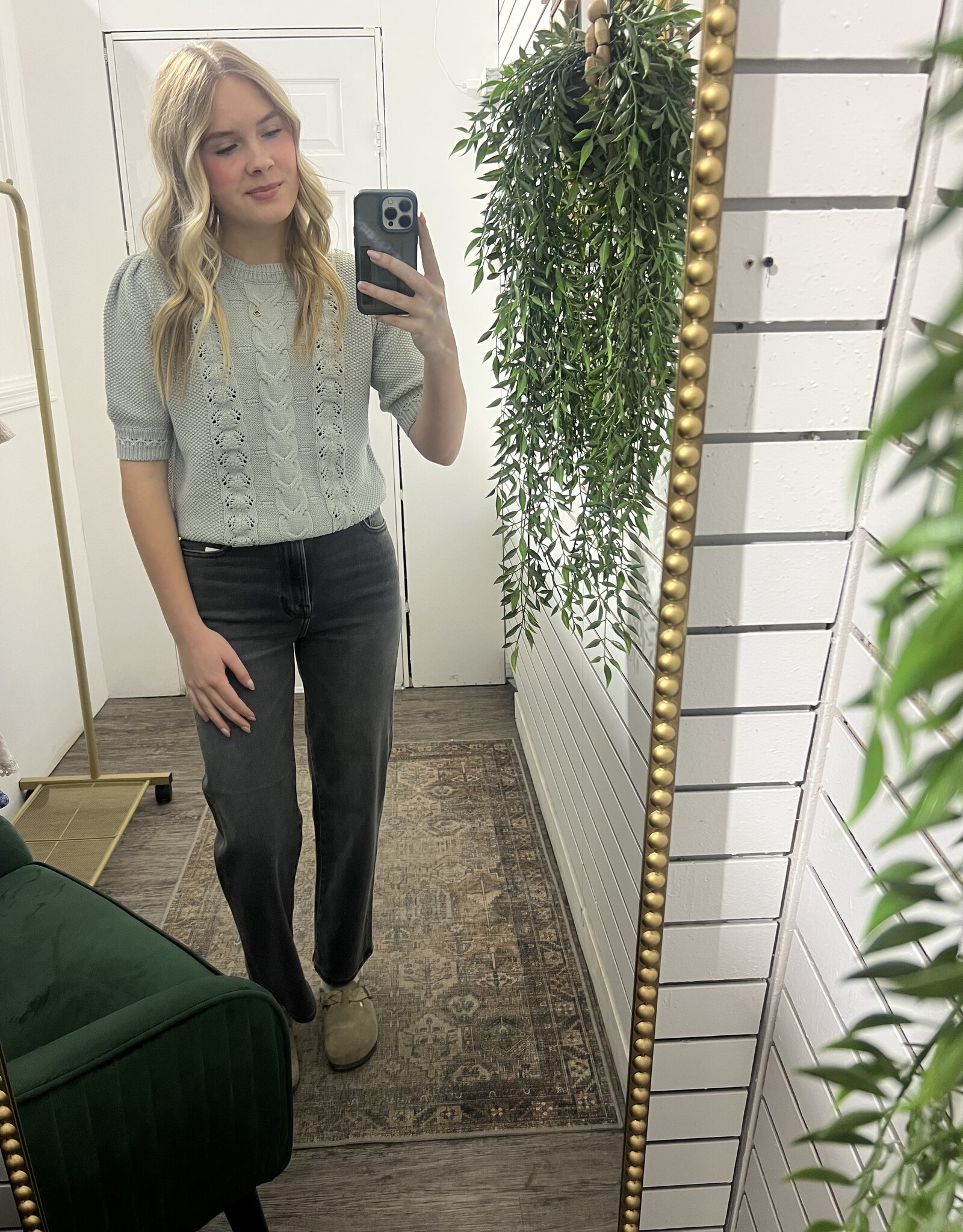 The Puff Sleeve Knit Top