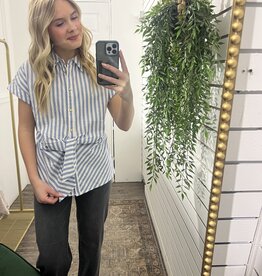 The Sam Striped Knot Top