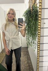 The Sam Striped Knot Top