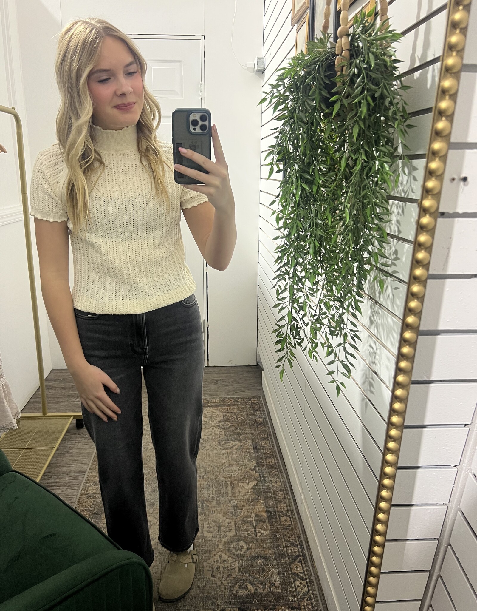 The Ainslie Ruffle Sleeve Top