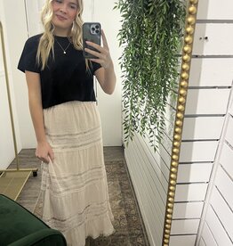 The Ruffle Maxi Skirt