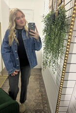 The Shelby Denim Shacket