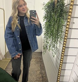 The Shelby Denim Shacket