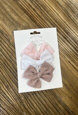 Wild and Free Design Co Pinwheel Bow Set of 3