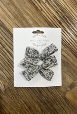 Wild and Free Design Co Neutral Alligator Clip Bow Set, Smokey Floral