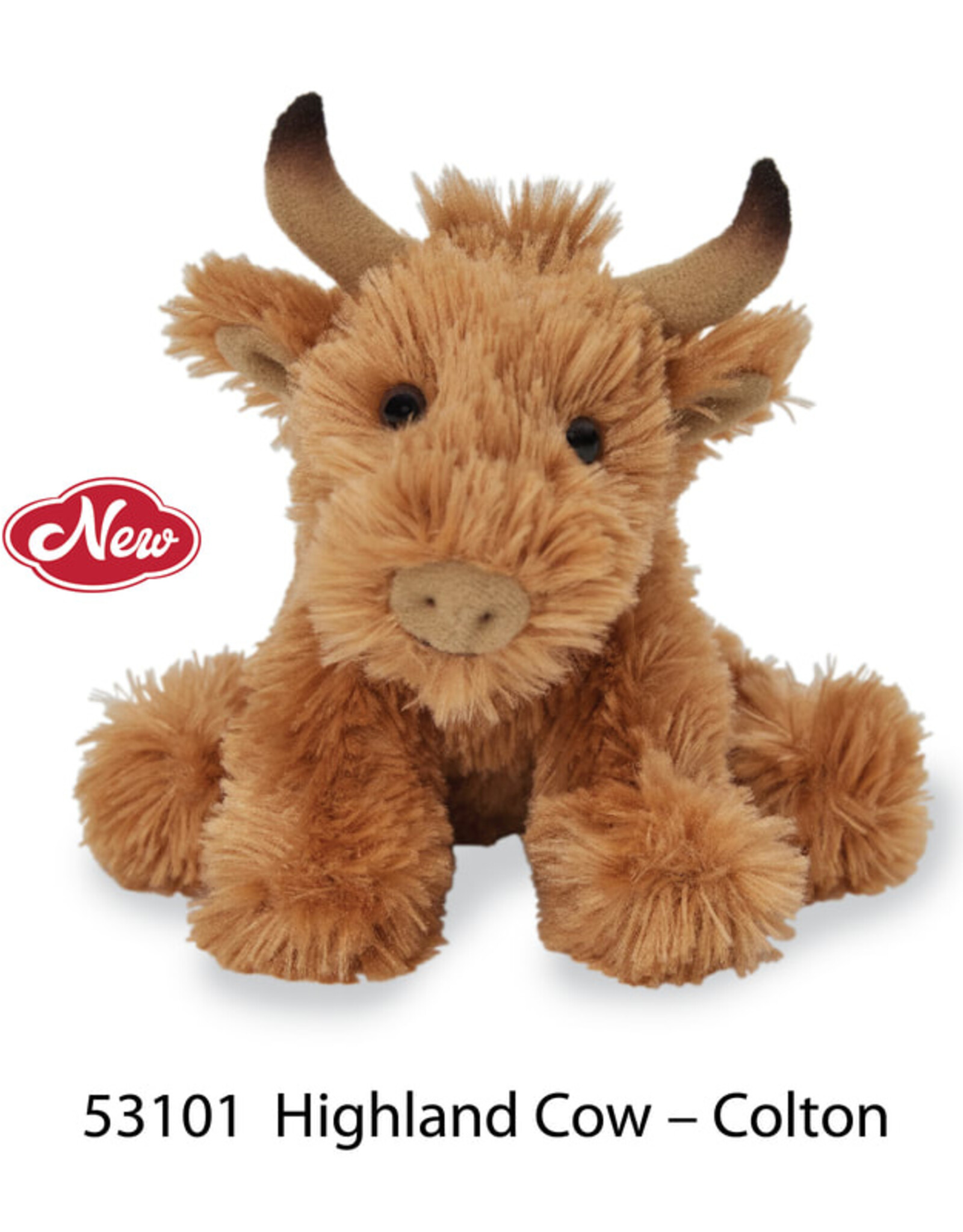 Giffa Plush Plush Stuffy, Colton Highland Cow 5"