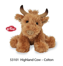 Giffa Plush Plush Stuffy, Colton Highland Cow 5"
