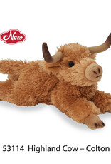Giffa Plush Plush Stuffy, Colton Highland Cow 9"