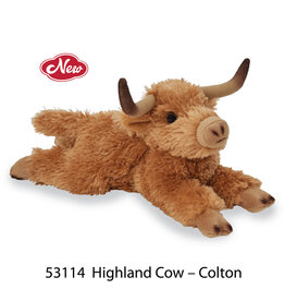 Giffa Plush Plush Stuffy, Colton Highland Cow 9"