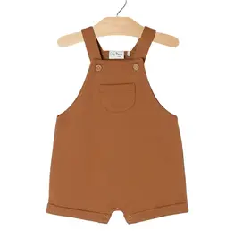 City Mouse Studio Shortie Overall Toffee