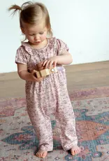 City Mouse Studio Frill Collar Puff Sleeve Romper