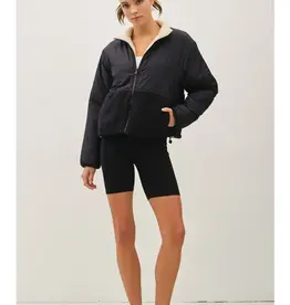 Reversable Sherpa Block Puffer