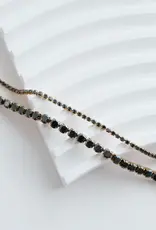 Sweet Three Designs After Dark Tennis Bracelet