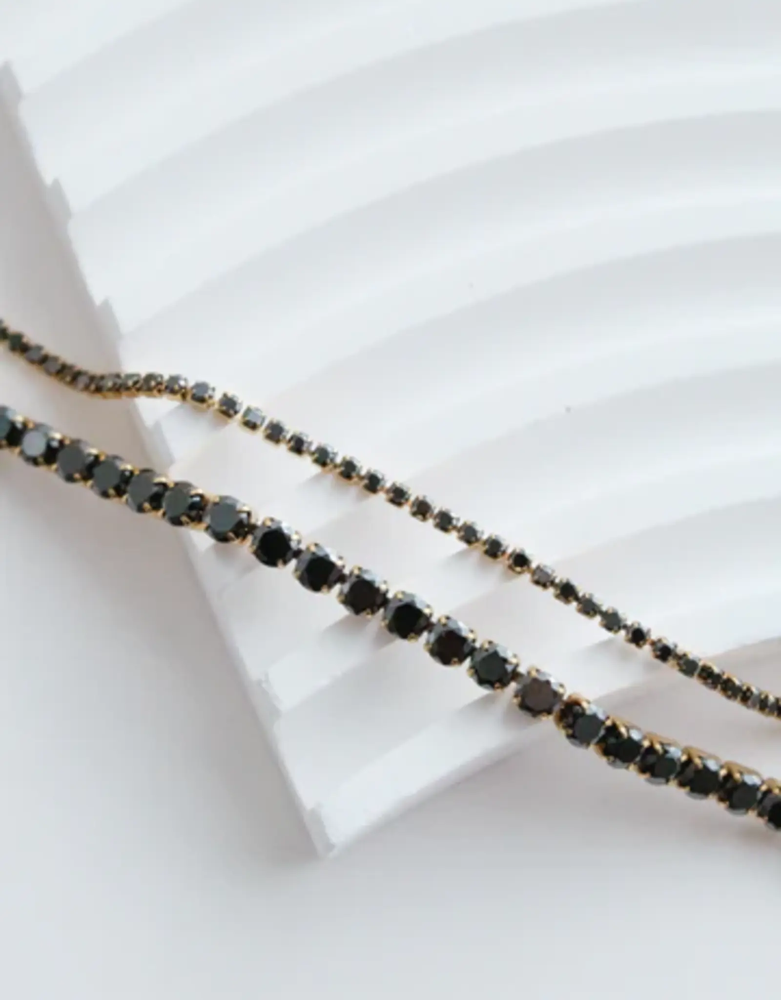 Sweet Three Designs After Dark Tennis Bracelet