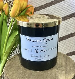 Ebony & Ivory Princess Peach 16oz Candle