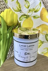Ebony & Ivory Lucky Lemon 8oz Candle