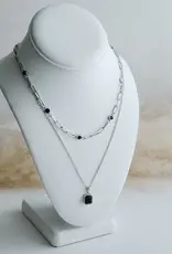 Sweet Three Designs After Dark 3 Piece Layering Necklace