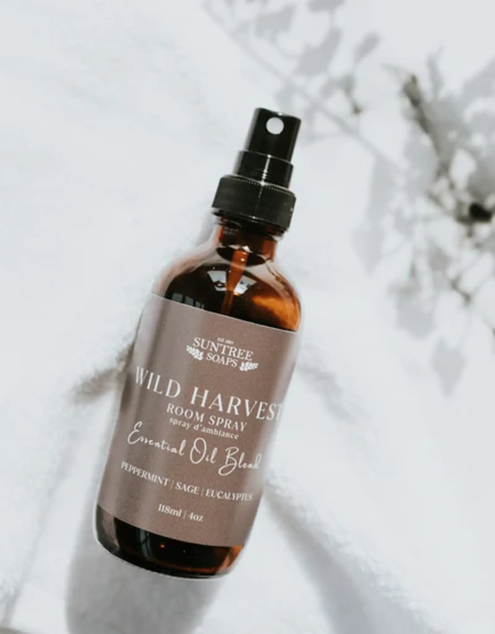 Suntree Soaps Room Spray, Wild Harvest