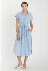 Striped Utility-Style Dress