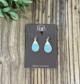 Rain Jewlery Turquoise Teardrop Earrings