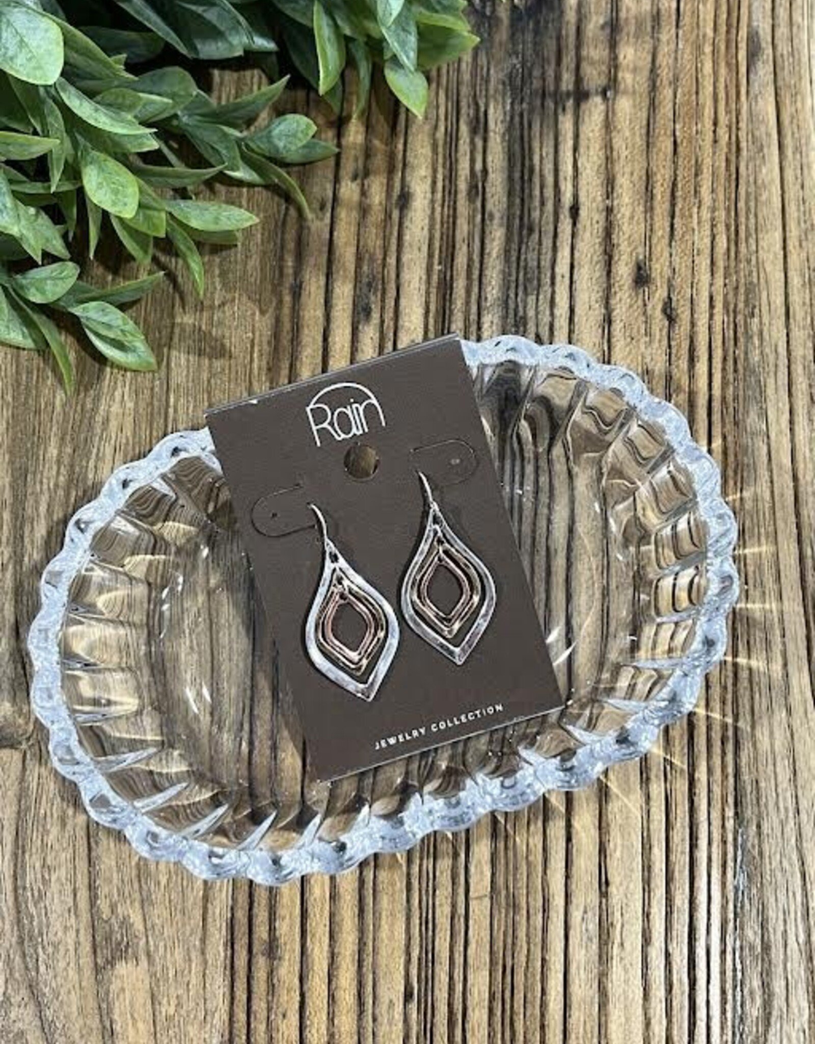 Rain Jewlery Layered Ellipse Earrings