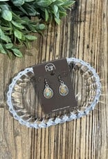 Rain Jewlery Orange Turquoise Teardrop Earrings