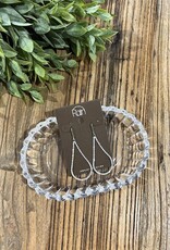 Rain Jewlery Silver Flexible Teardrop Earrings