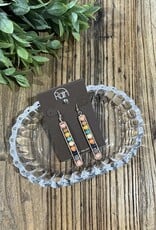 Rain Jewlery Multicolor Wood Beaded Earrings
